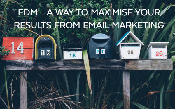 EDM Marketing – A way to maximise your results from email.