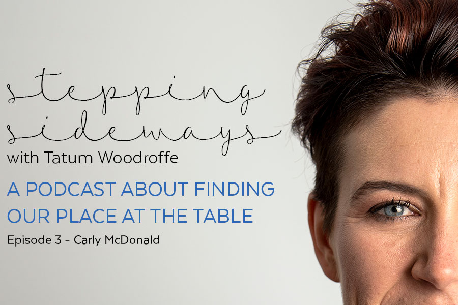 Talking with Carly McDonald – Stepping Sideways Podcast Episode 3