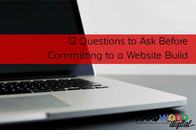 Setting up a website - 12 questions you want answered - Hardwood Digital